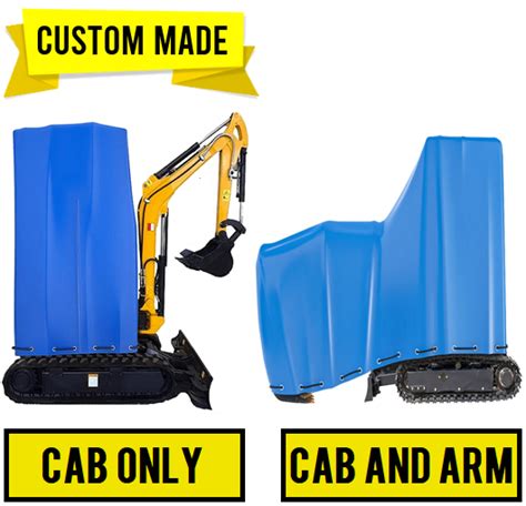 mini excavator rain covers|alco mini excavator covers.